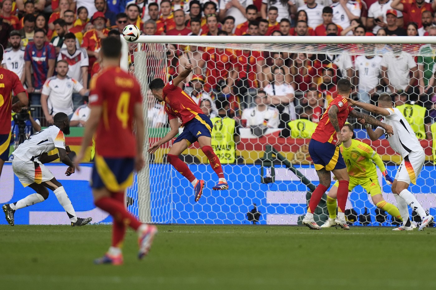Spania a eliminat Germania în sferturile de finală de la Euro 2024. Țara gazdă, învinsă de un gol înscris în minutul 119