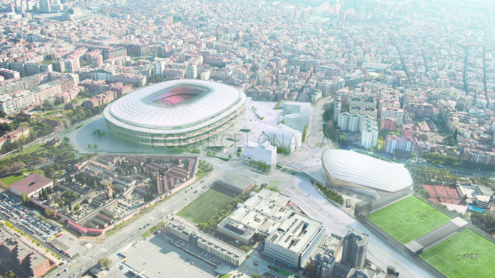 Barcelona și-a prezentat noul stadion Camp Nou. Costă 600 milioane de euro GALERIE FOTO&VIDEO