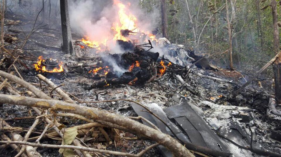 FOTO| Avion prăbușit în Costa Rica în ultima zi a anului. 12 persoane au murit