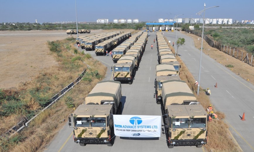 Indian vehicle manufacturer inaugurates first overseas defence production facility in North Africa