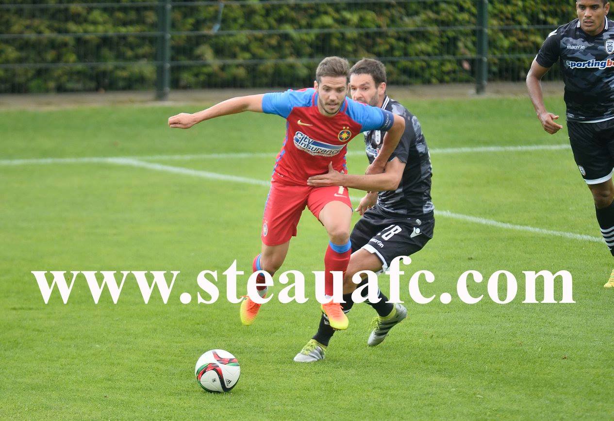 Steaua a câștigat caterinca împotriva grecilor de la PAOK, dar e în pericol să piardă doi jucători pentru finala Cupei Ligii / GALERIE FOTO și VIDEO