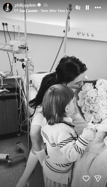 Imagini cu Andreea Sasu pe patul de spital. Iubita lui Philipp Plein are probleme grave de sănătate