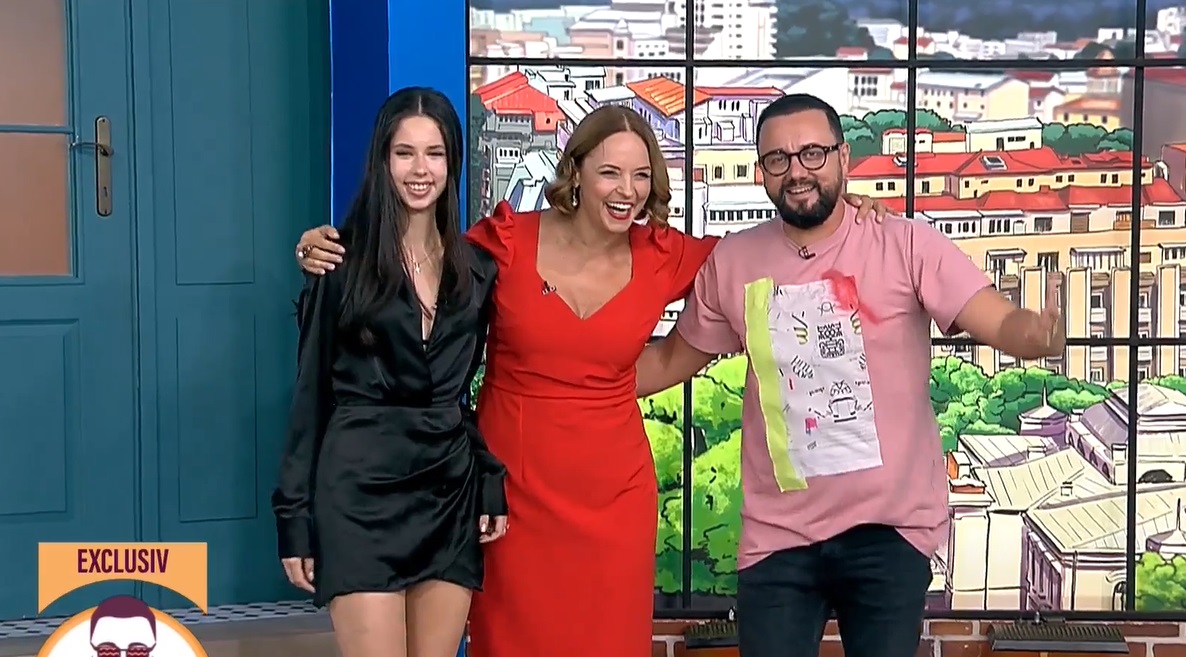 Reacția lui Măruță când fiica Andreei Marin a apărut în emisiunea lui de la PRO TV: „A intrat Violeta și am simțit să mă îndrept”. Remarca prezentatorului