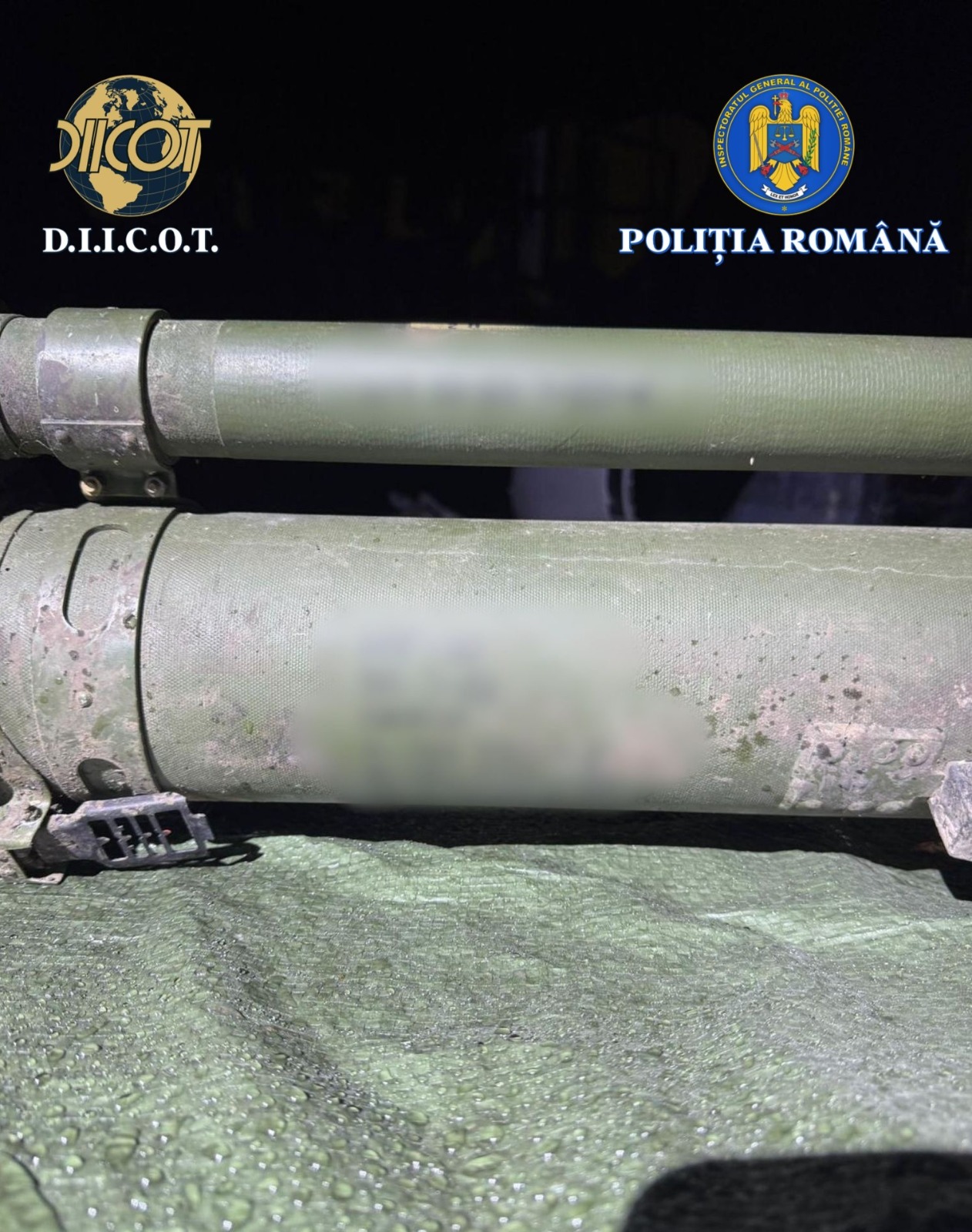 Arsenalul militar descoperit în camionul cu arme oprit în Vama Albiţa. Șoferul a fost reținut de DIICOT