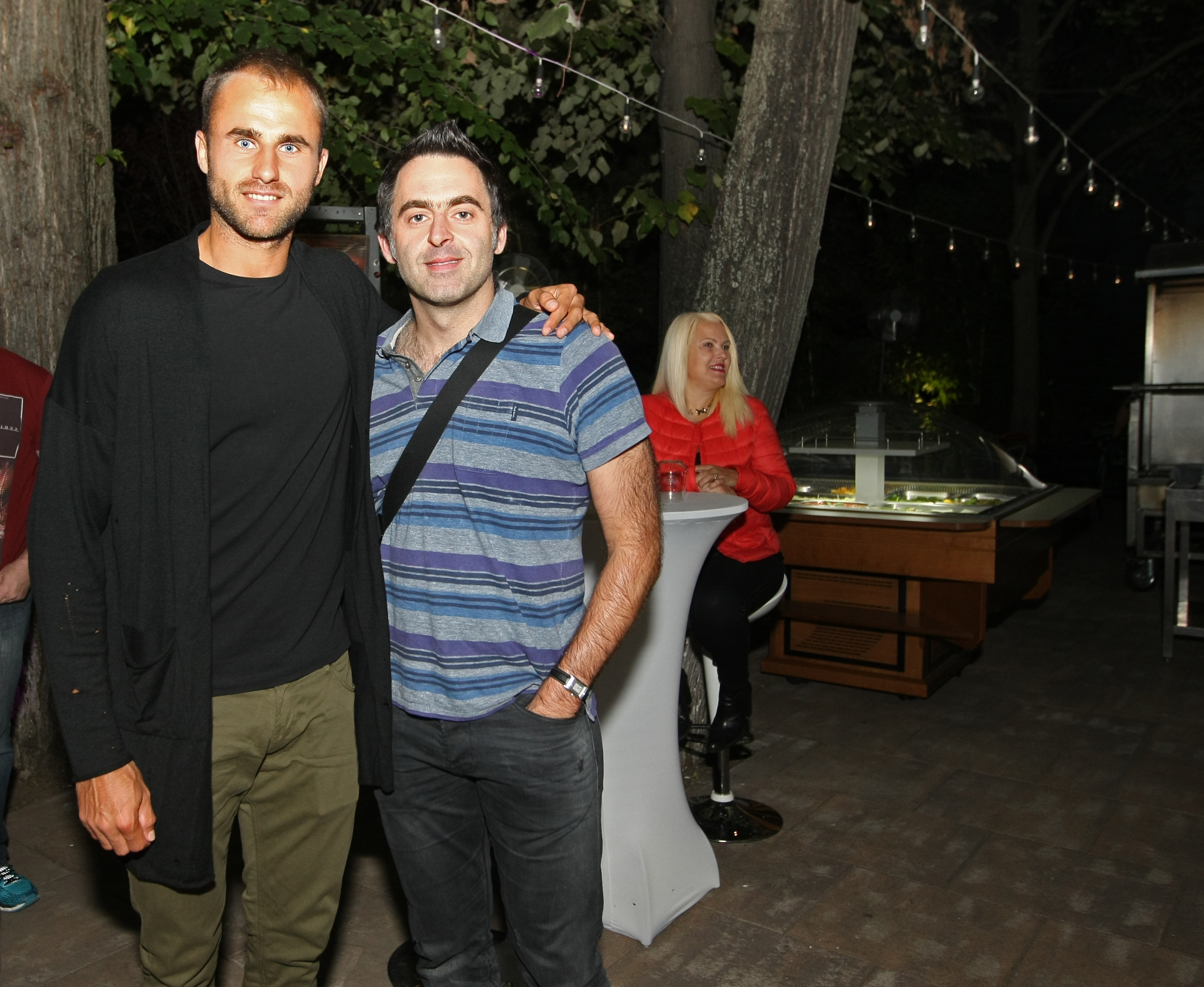 Marius Copil și Ciprian Marica au venit să-l aplaude pe Ronnie O’Sullivan / GALERIE FOTO