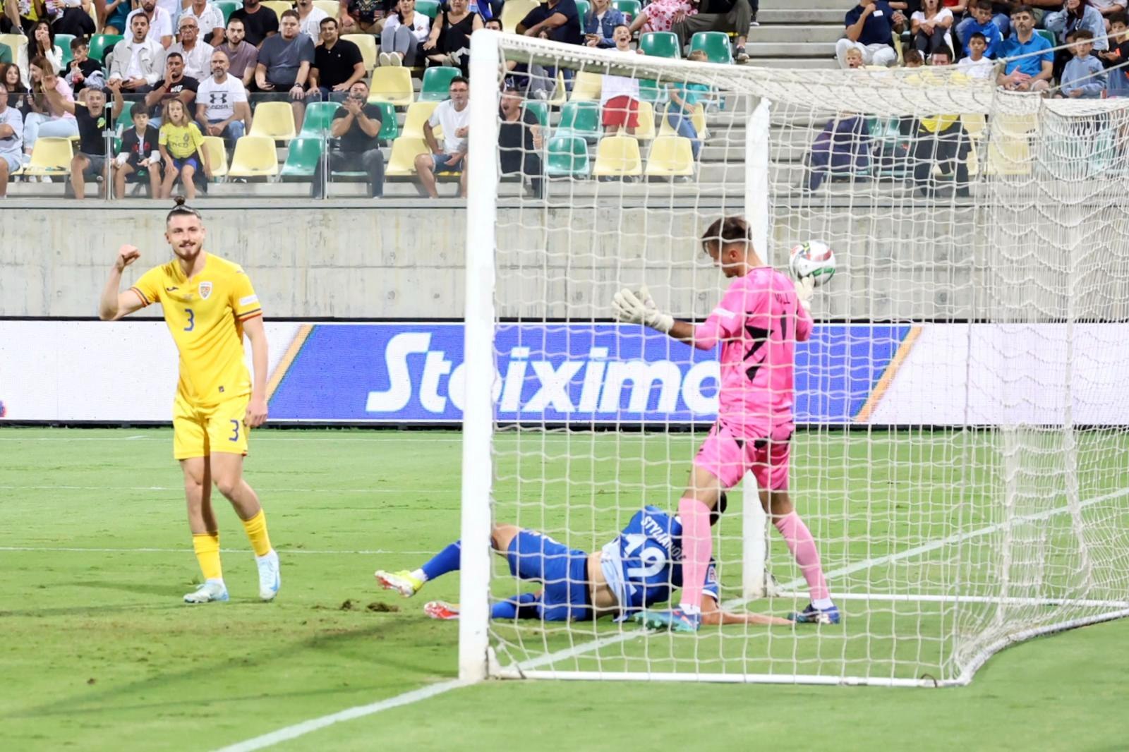 România a câștigat în Cipru cu 3-0 și este lider în Liga Națiunilor cu punctaj maxim
