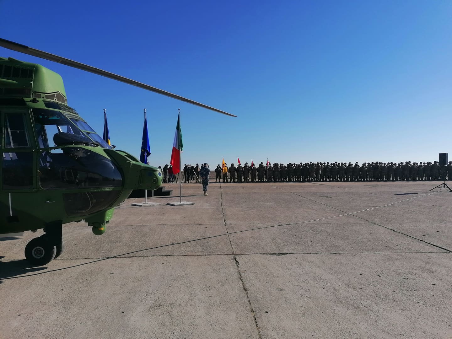Jens Stoltenberg, la baza militară Mihail Kogălniceanu: „Suntem umăr la umăr, gata să apărăm România și toți aliații”