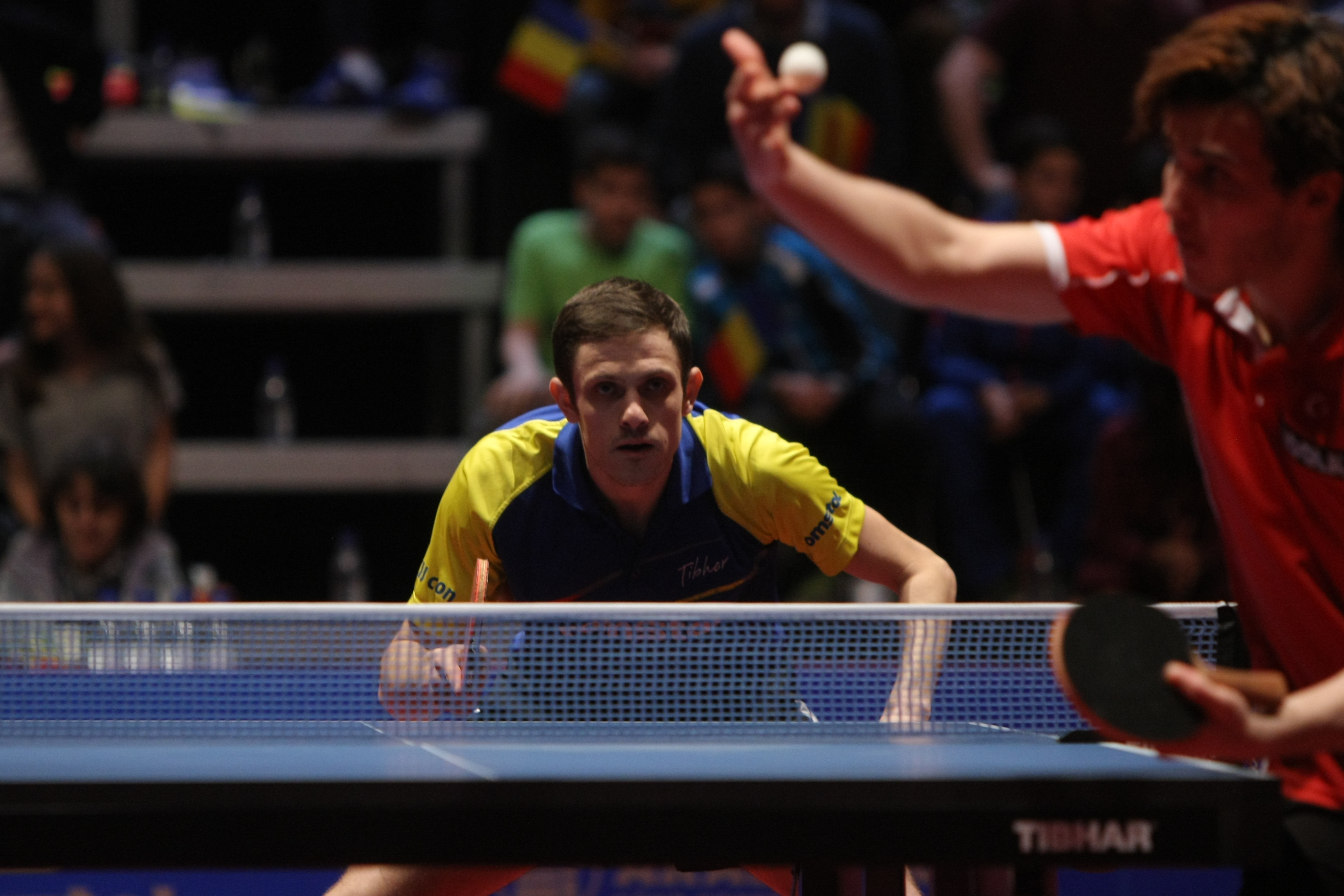 Echipa masculină de tenis de masă a României a încheiat neînvinsă grupa preliminară pentru Campionatul European 2017 | GALERIE FOTO