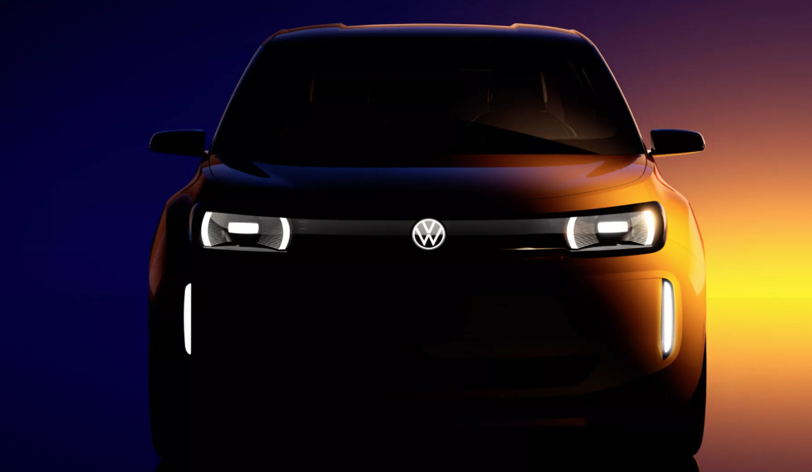 Volkswagen a dezvăluit prima imagine cu cea mai accesibilă mașină electrică. Va fi lansată în 2027
