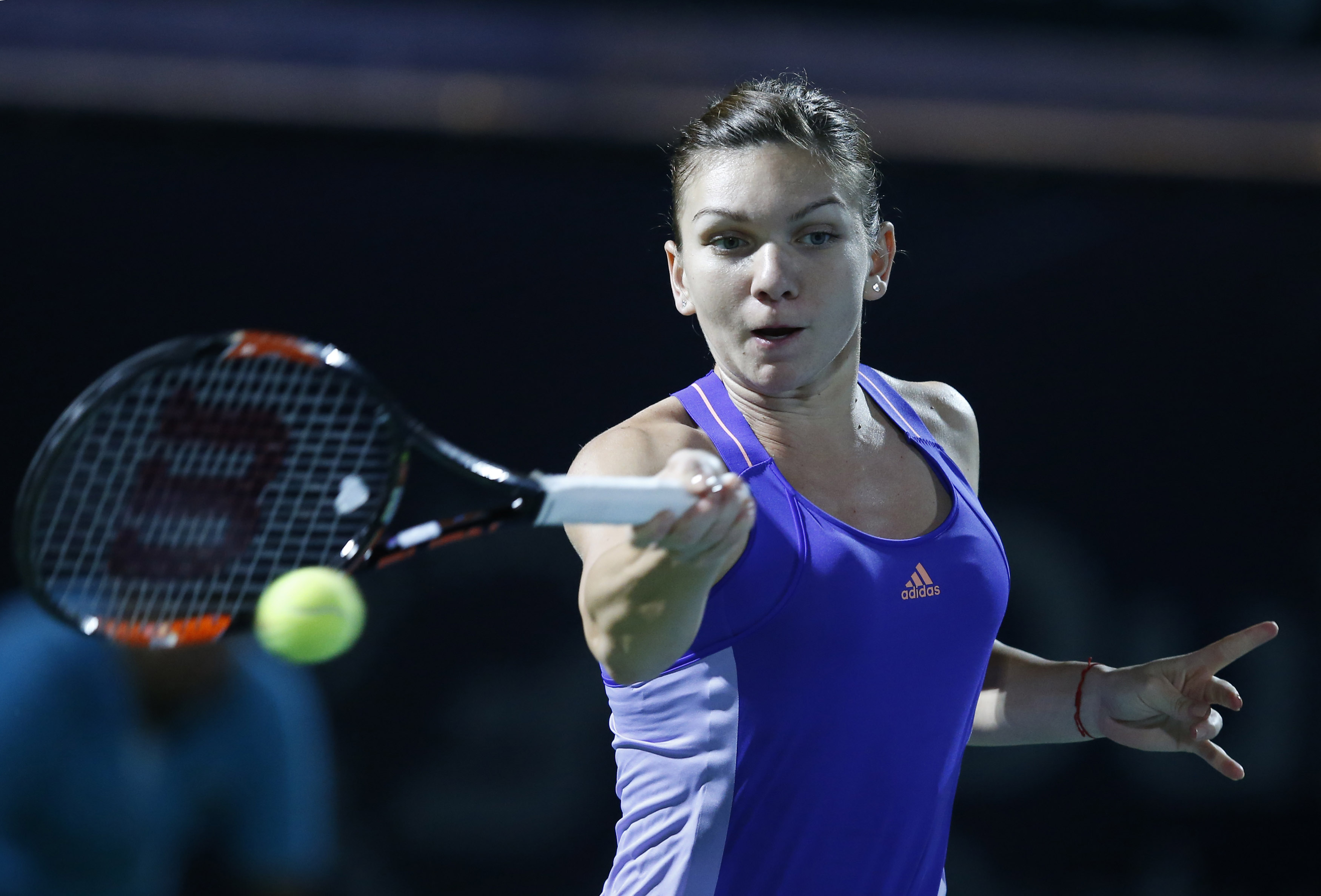 Simona Halep vrea să revină pe locul 3 mondial! Efortul depus în meciul cu Pironkova, în imagini / GALERIE FOTO