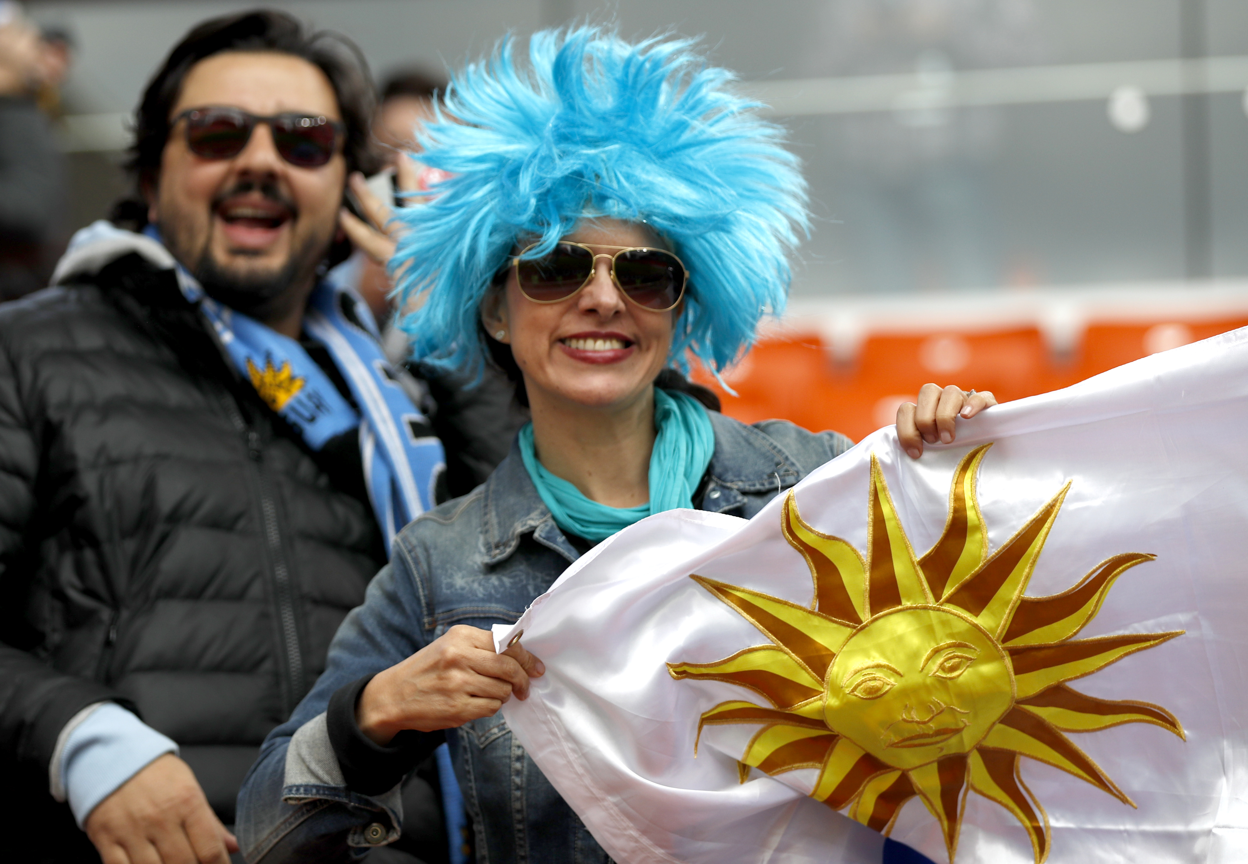 Egipt - Uruguay 0-1, în Grupa A de la Campionatul Mondial de fotbal Rusia 2018. Gimenez l-a făcut fericit pe suferindul Tabarez / FOTO&VIDEO