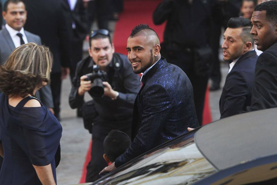 Vidal a făcut nuntă cu fast la Santiago de Chile / GALERIE FOTO