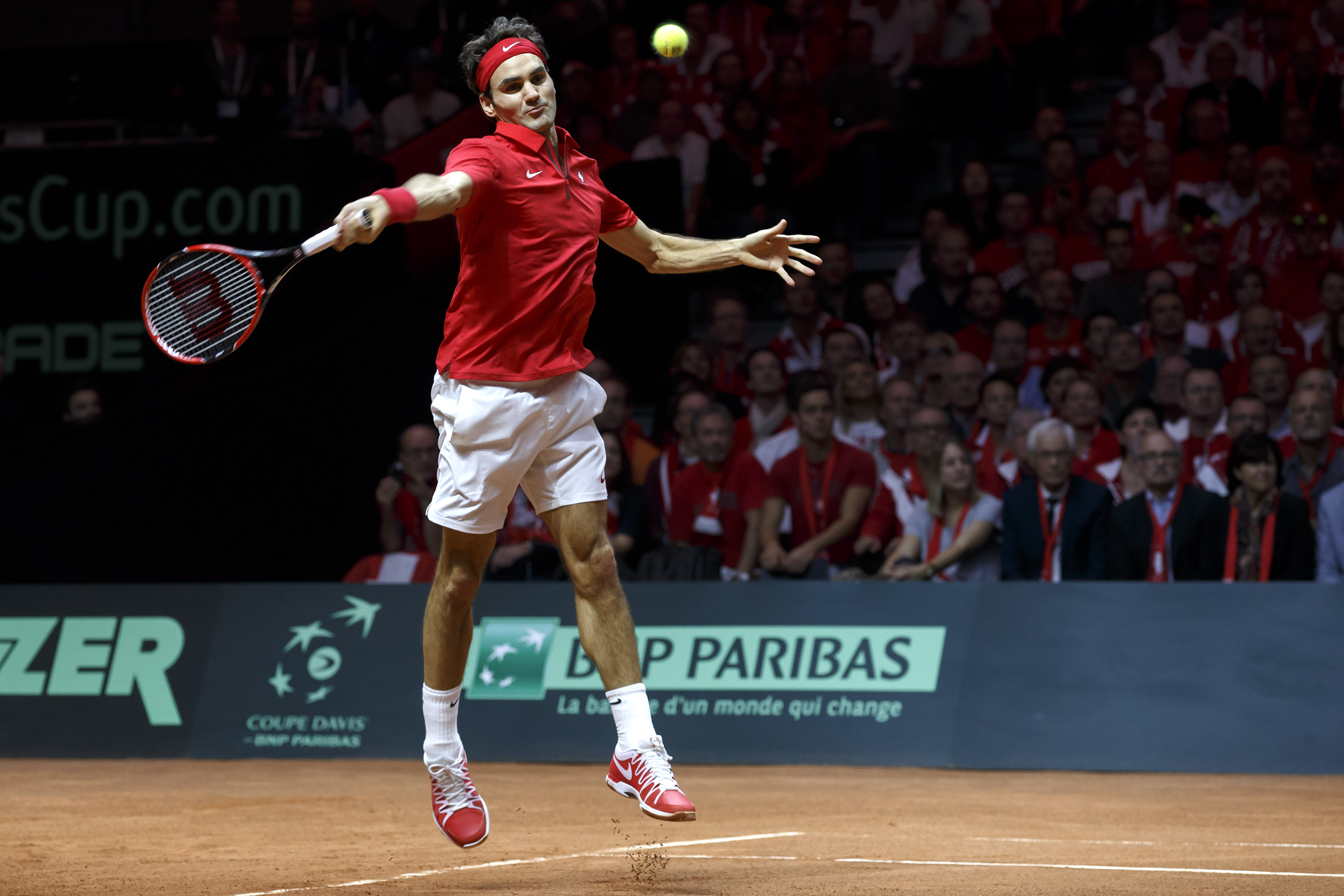 GALERIE FOTO / Roger Federer și-a trecut în palmares și Cupa Davis
