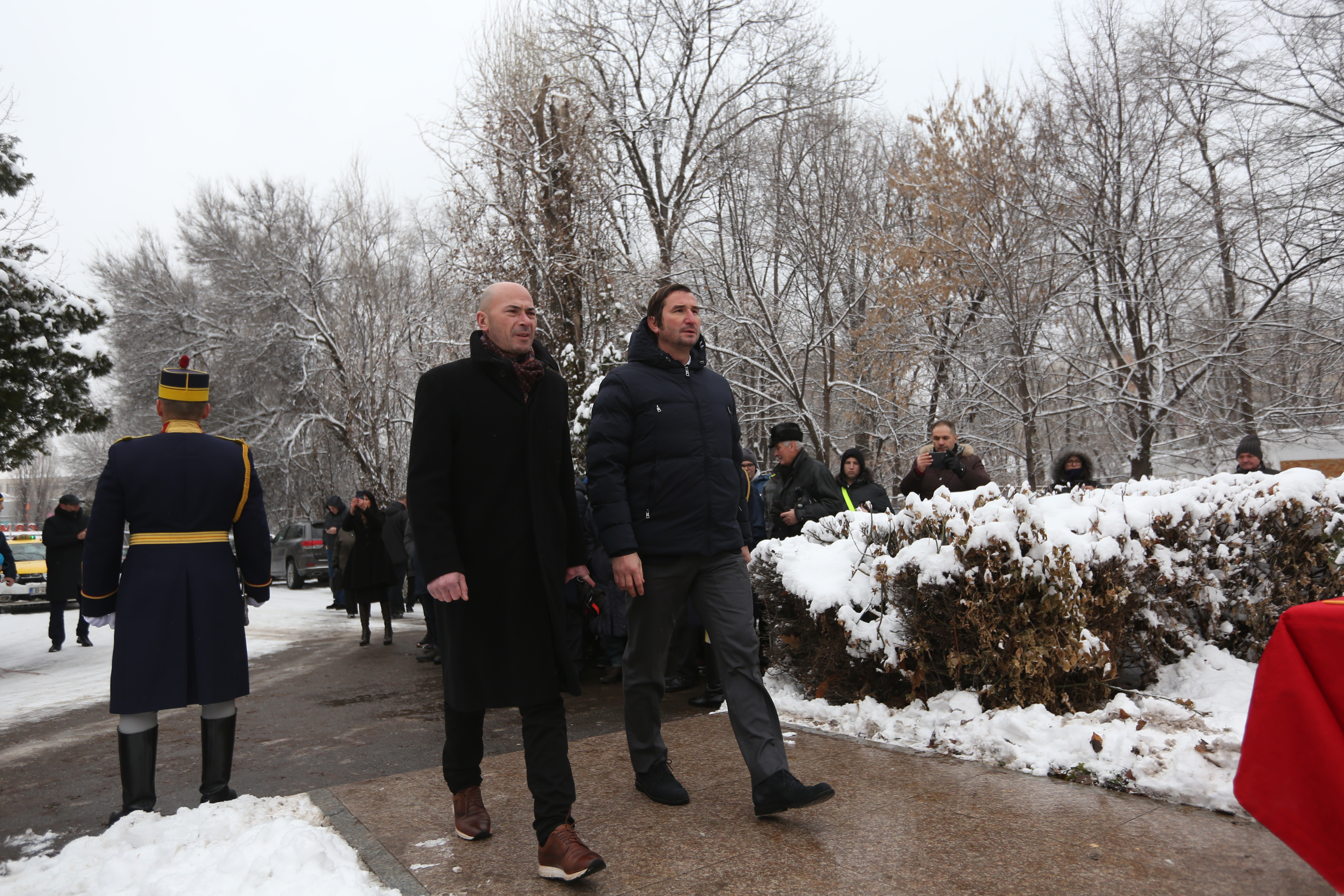 GALERIE FOTO / CSA Steaua i-a comemorat pe foștii rugbiști Radu Durbac și Florică Murariu, decedați la Revoluție