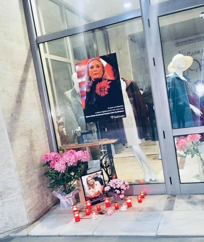 Anunțul făcut de Dana Săvuică înainte de incinerarea Zinei Dumitrescu. Ce se întâmplă în locul din fața Casei de Modă Venus | FOTO