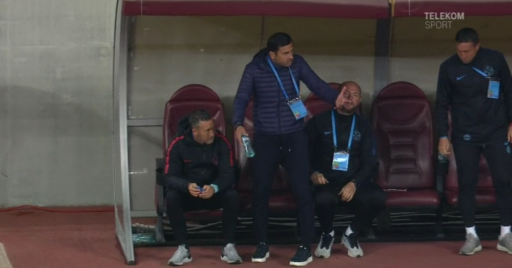 Tensiuni la FCSB. Nicolae Dică l-a scos din sărite pe Mihai Stoica în finalul meciului cu Astra. Ce a făcut antrenorul | GALERIE FOTO
