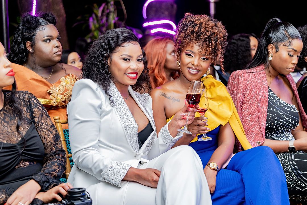 A past image of Digital creator Stacy Ndaise, popularly known as Mylee Stacy with Dorea Chege