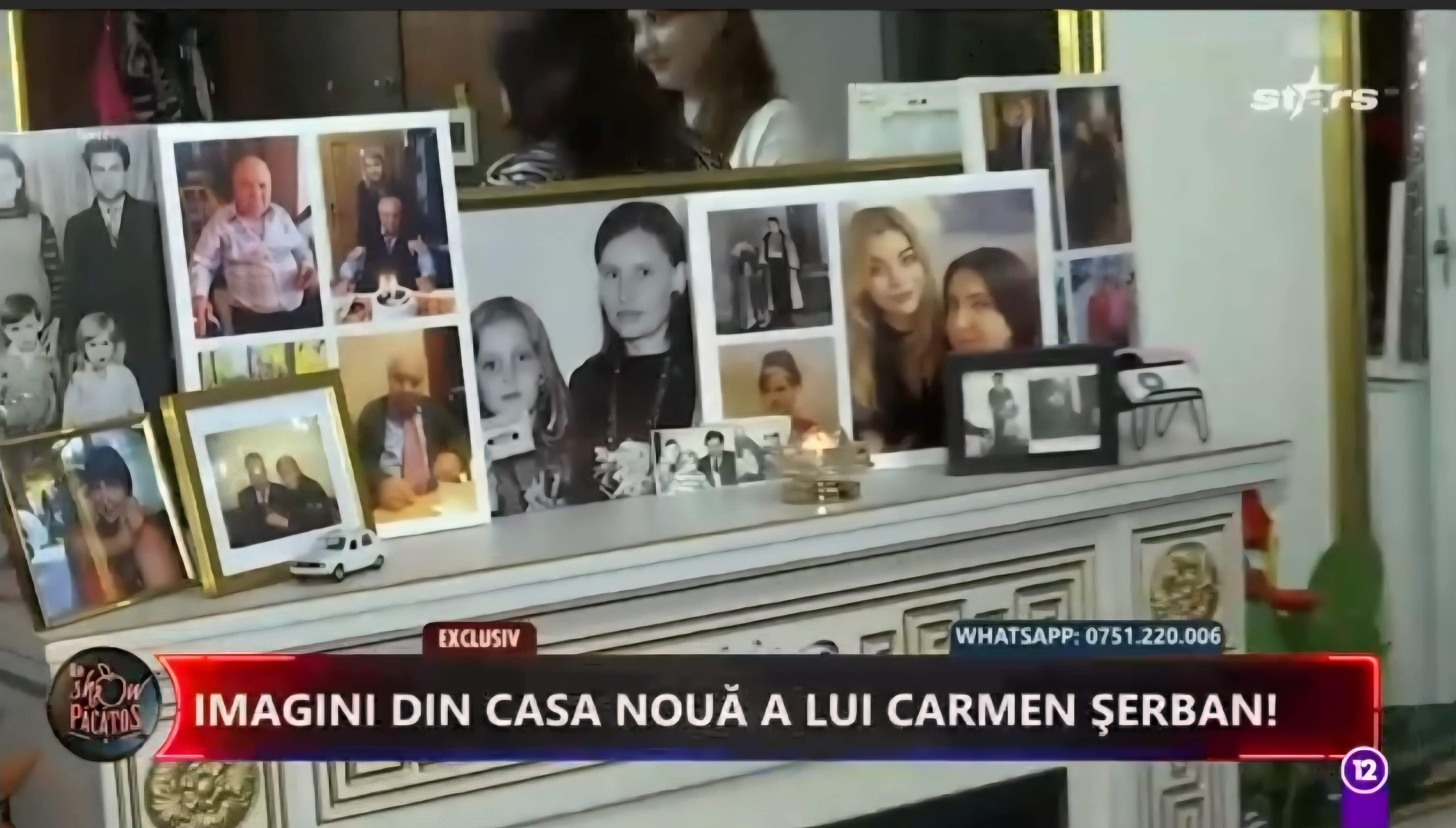 Imagini din casa în care locuiește Carmen Șerban. Artista și-a făcut propriul altar