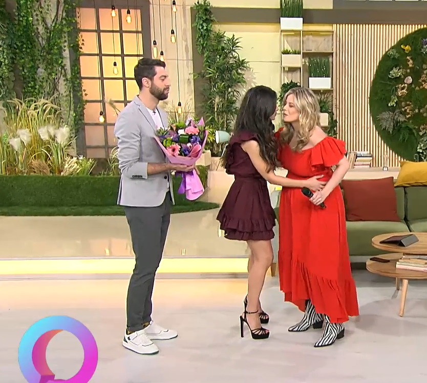 Roxana Hulpe a apărut la TV, însărcinată în 9 luni: „Nu mi-am făcut bagajul pentru maternitate”. A anunțat când revine la știri