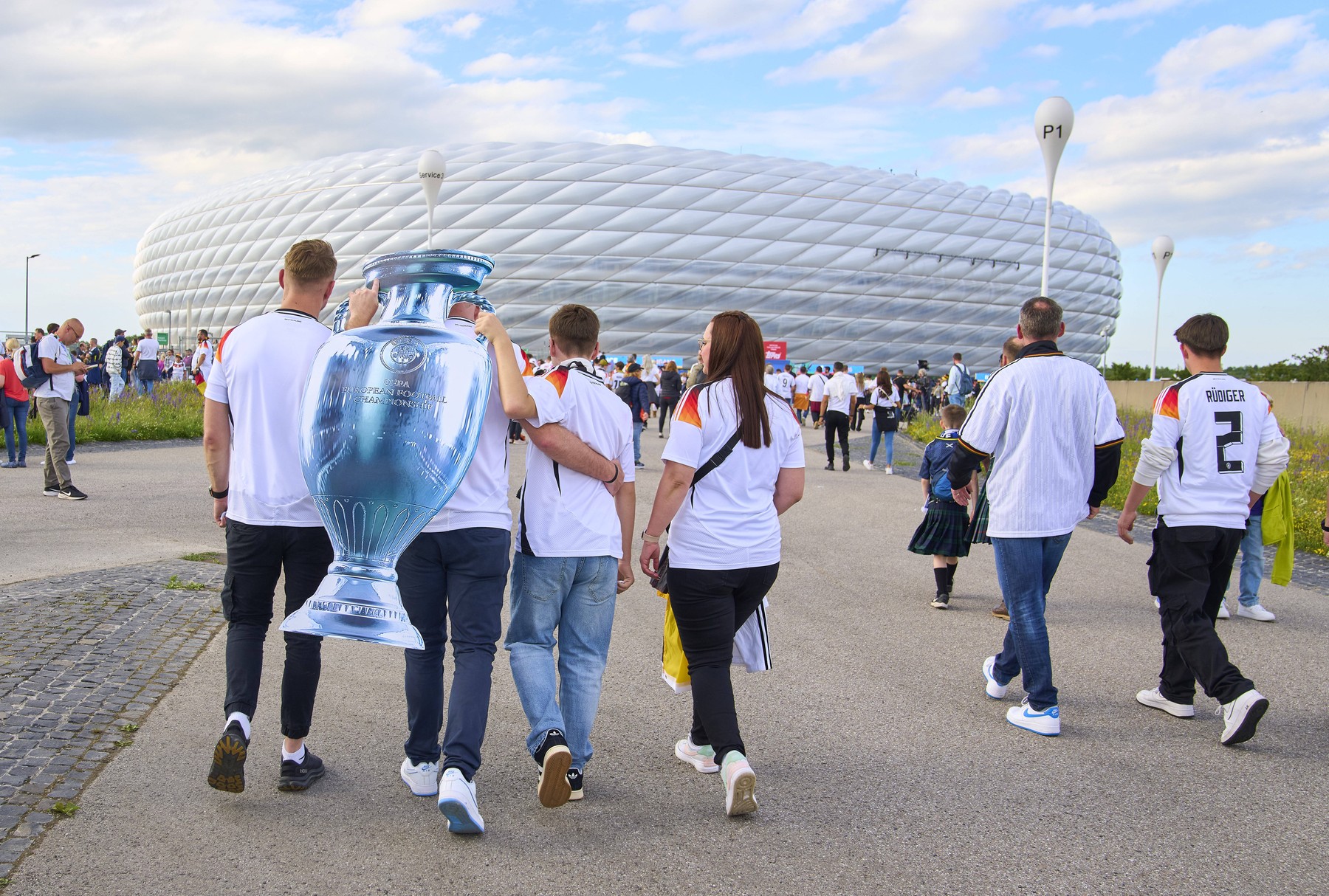 Euro 2024. Primul meci: Germania - Scoția 5-1, cu un autogol al nemților și primul cartonaș roșu din turneu. Moment dedicat lui Franz Beckenbauer la ceremonia de deschidere