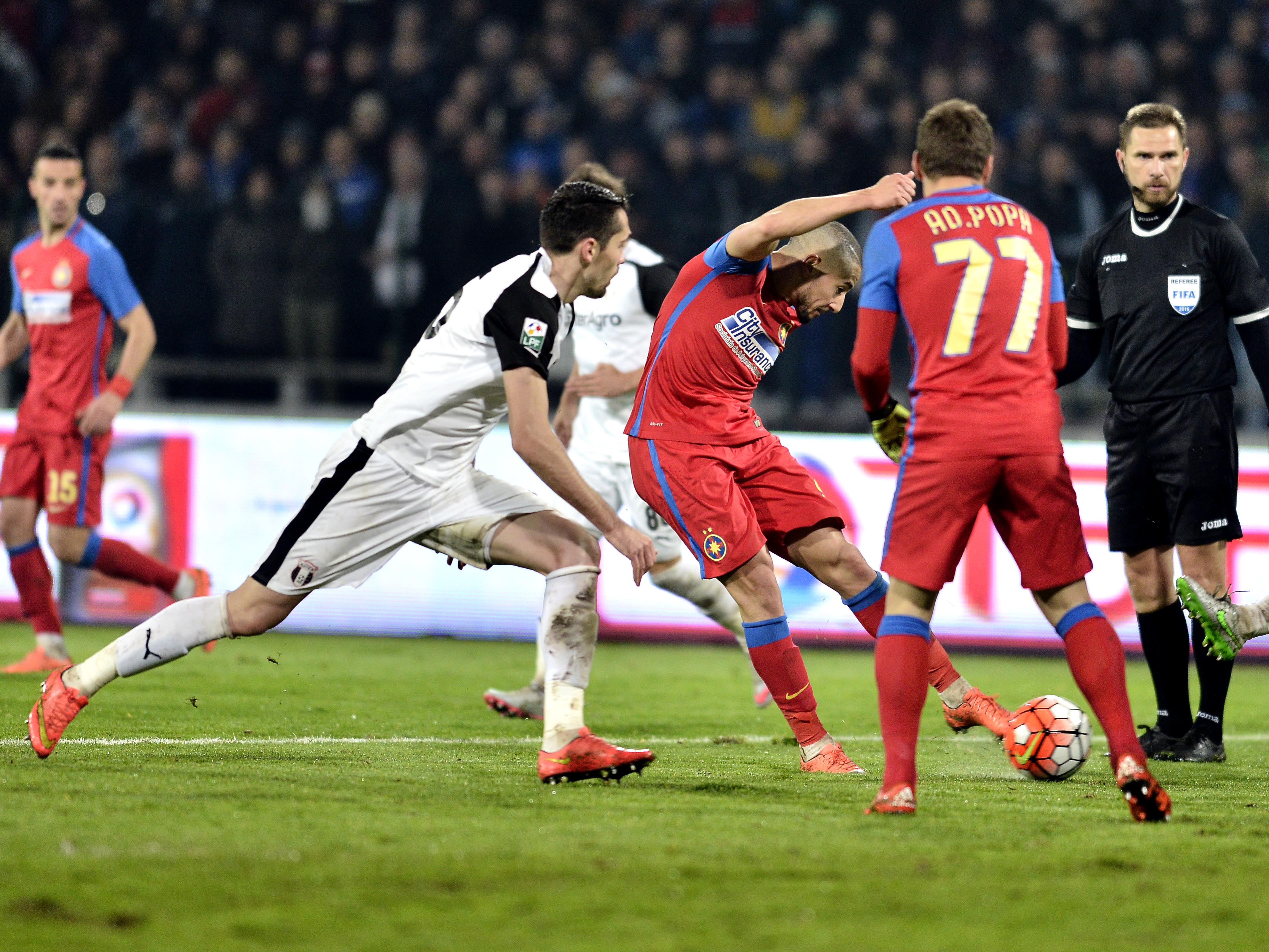 Liga I, play-off, etapa a 2-a. Steaua - Astra 2-0. ^”Roș-albaștrii” au făcut instrucție cu liderul și reintră cu șanse mari în lupta pentru titlu / BLOG