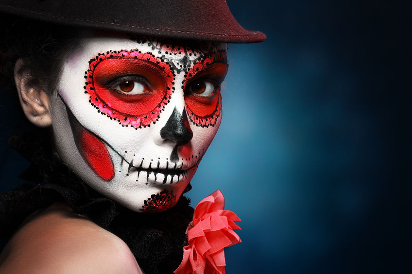 Idei de machiaj de Halloween - cele mai haioase și înfricoșătoare modele de machiaj