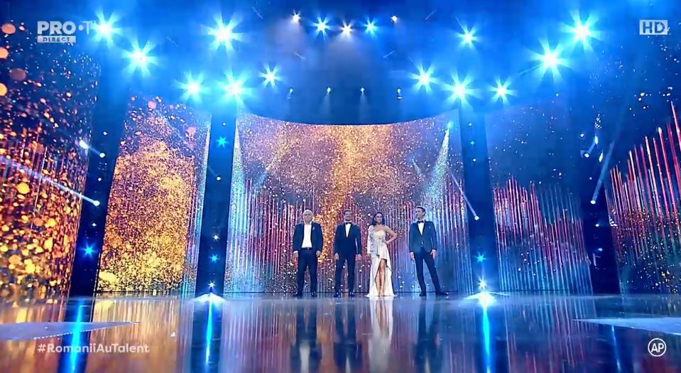 Cum s-a îmbrăcat Andra la finala Românii au talent | FOTO