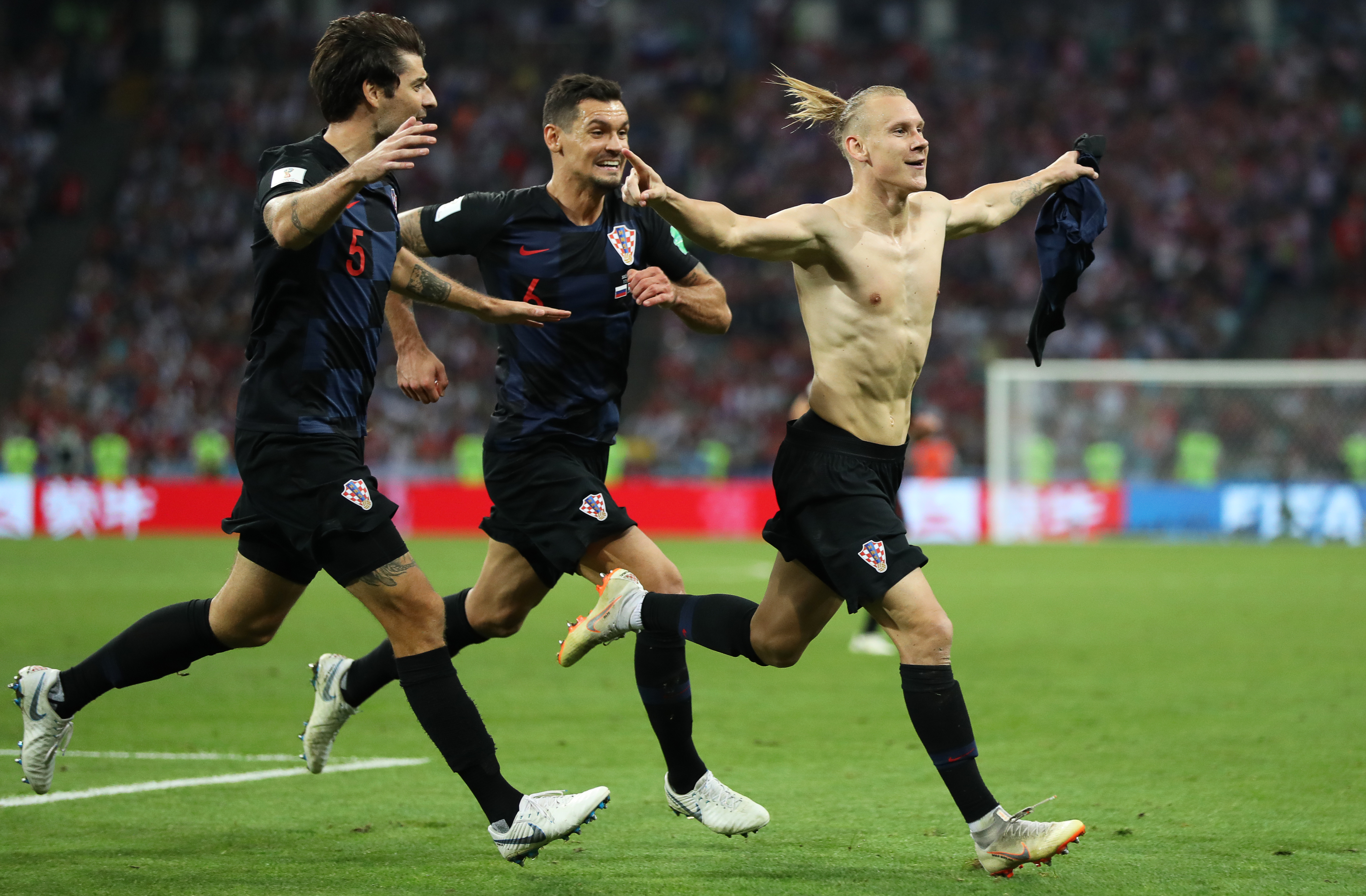 Rusia - Croația 2-2 (3-4 d.l.d), în sferturile Campionatului Mondial de fotbal Rusia 2018. Croații, în a doua semifinală din istorie / GALERIE FOTO