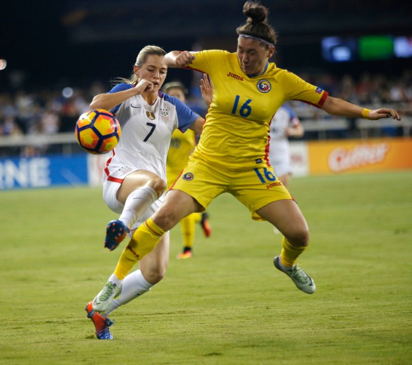 Fotbal feminin. Campioana mondială SUA a distrus România, în amicalul de lux de la San Jose | VIDEO