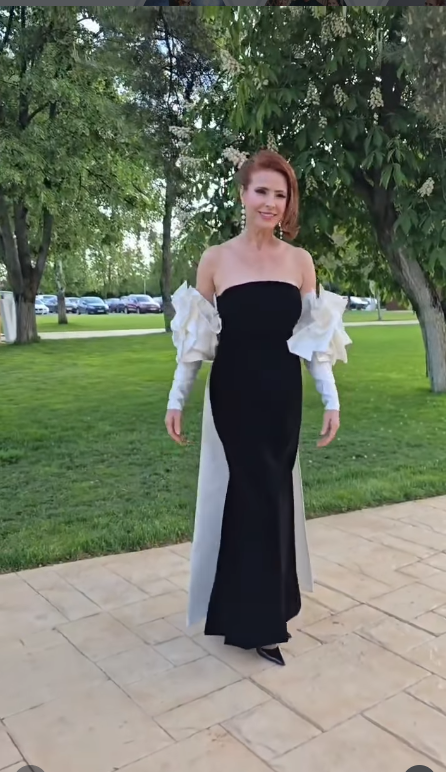 Cum au apărut Monica Davidescu și Aurelian Temișan la nunta Andreei Bălan. Actrița a strălucit într-o rochie inedită. „Se cuvine să mulțumesc din suflet”