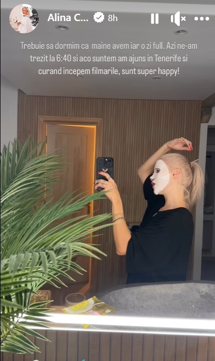 „Love Island” 2023, la Pro TV. Prezentatoarea Alina Ceușan a ajuns în Tenerife: „Curând încep filmările! Sunt fericită”