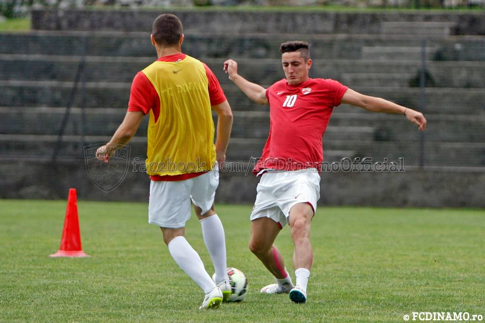Mușchi de ”câine neîmblânzit”. Feussi dă tonul antrenamentelor lui Dinamo