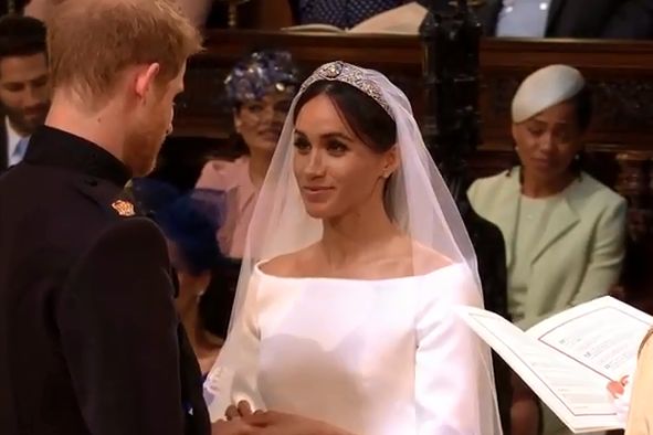 FOTO | Cui a aparținut tiara purtată de Meghan Markle la nunta regală