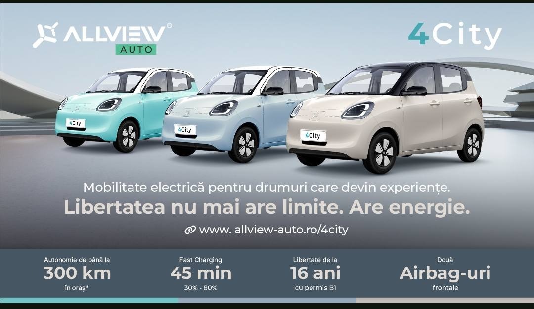 Mașinuță românească, tehnologie chinezească: Allview 4City este, de fapt, Wuling Hongguang Mini EV, model care a făcut senzație în China