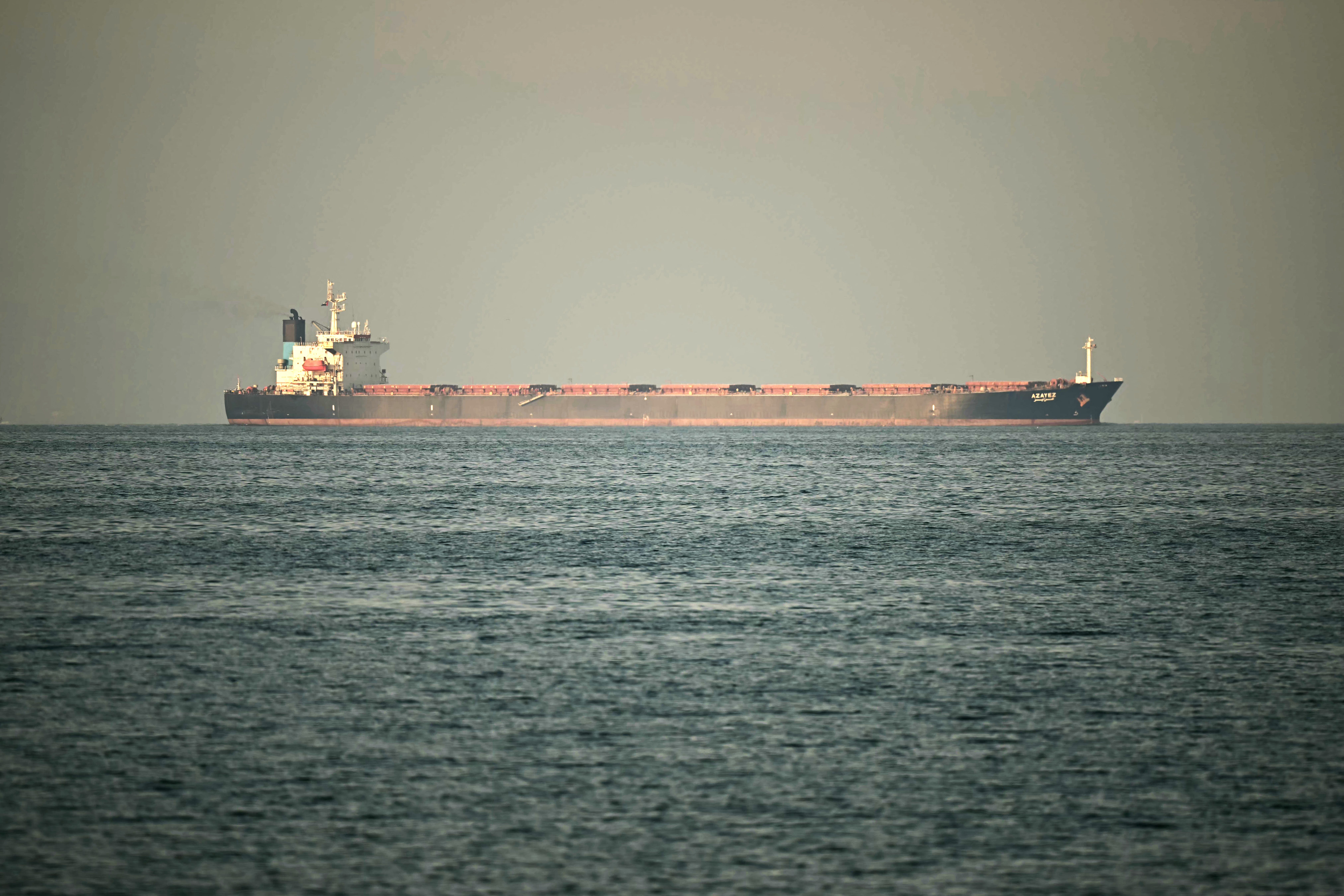 Multiple ships came under attack near the Strait of Hormuz on Sunday.Photo by Giuseppe CACACE/AFP via Getty Images