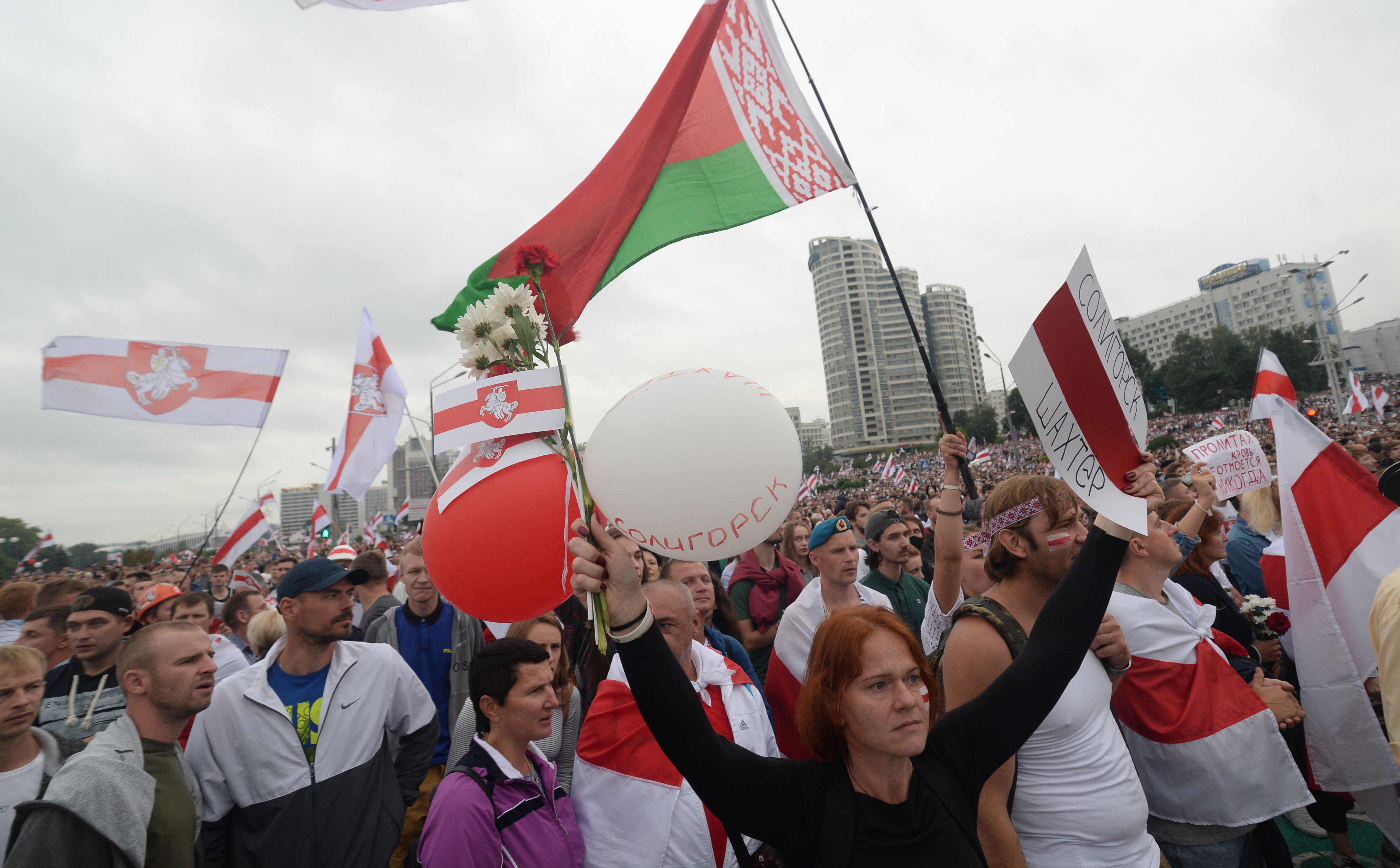 Noi proteste masive în Belarus. Peste 150.000 de oameni au cerut plecarea lui Lukaşenko de la putere