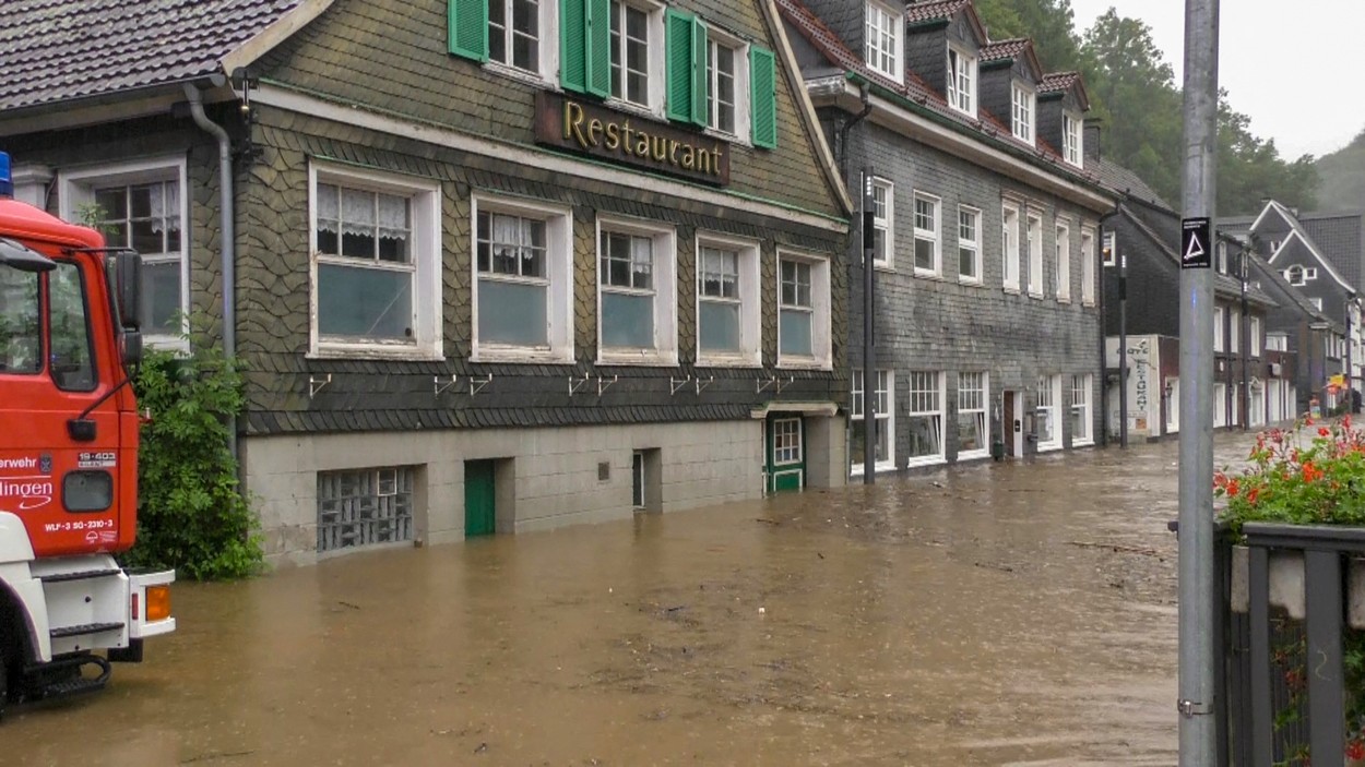 Inundații catastrofale în Germania. Aproape 60 de oameni au murit, 70 sunt dați dispăruți