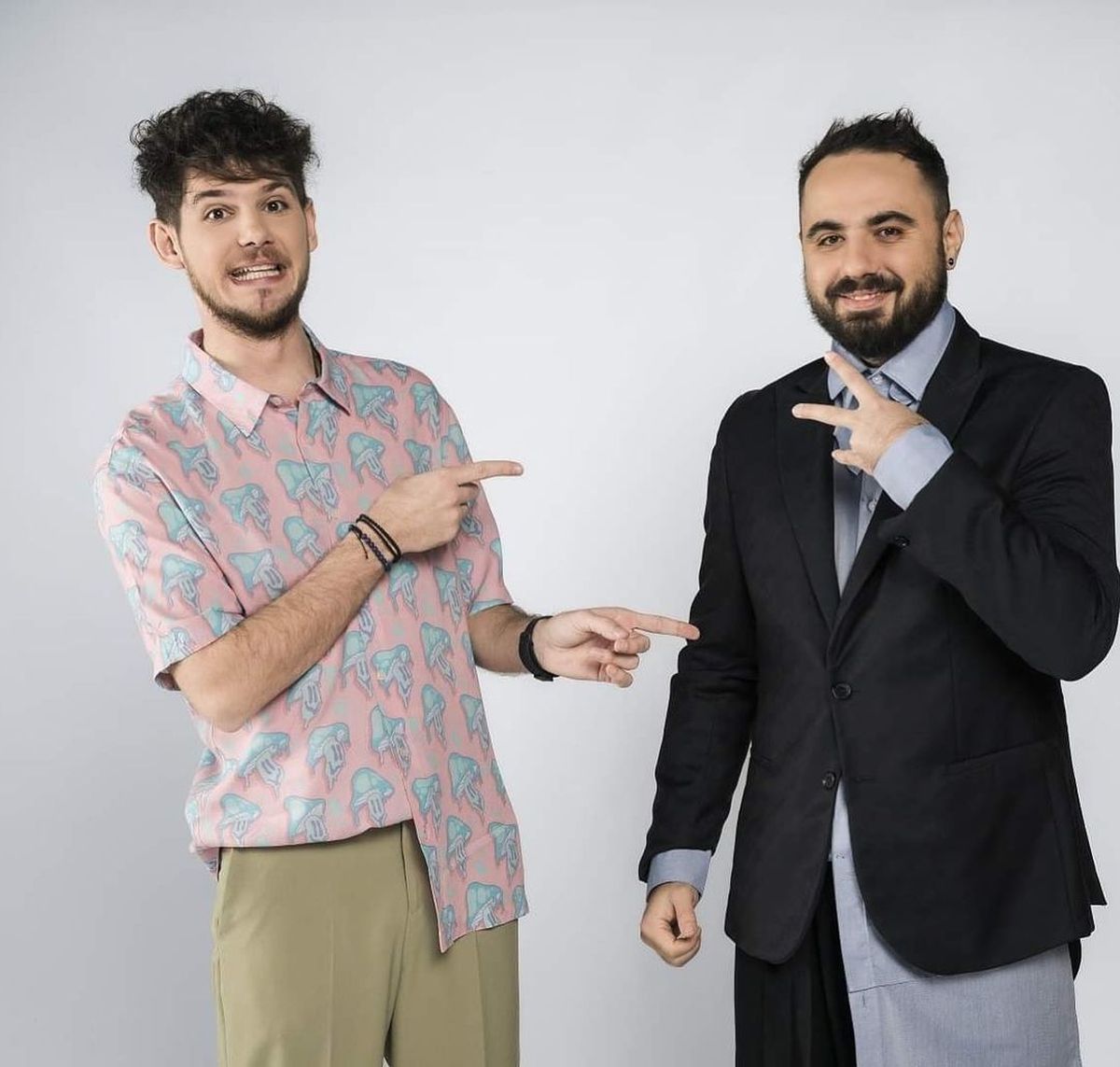 Emi și Cuza, provocare de zile mari la „Te cunosc de undeva!”, sezon 20. Ce au avut de făcut cei doi concurenți