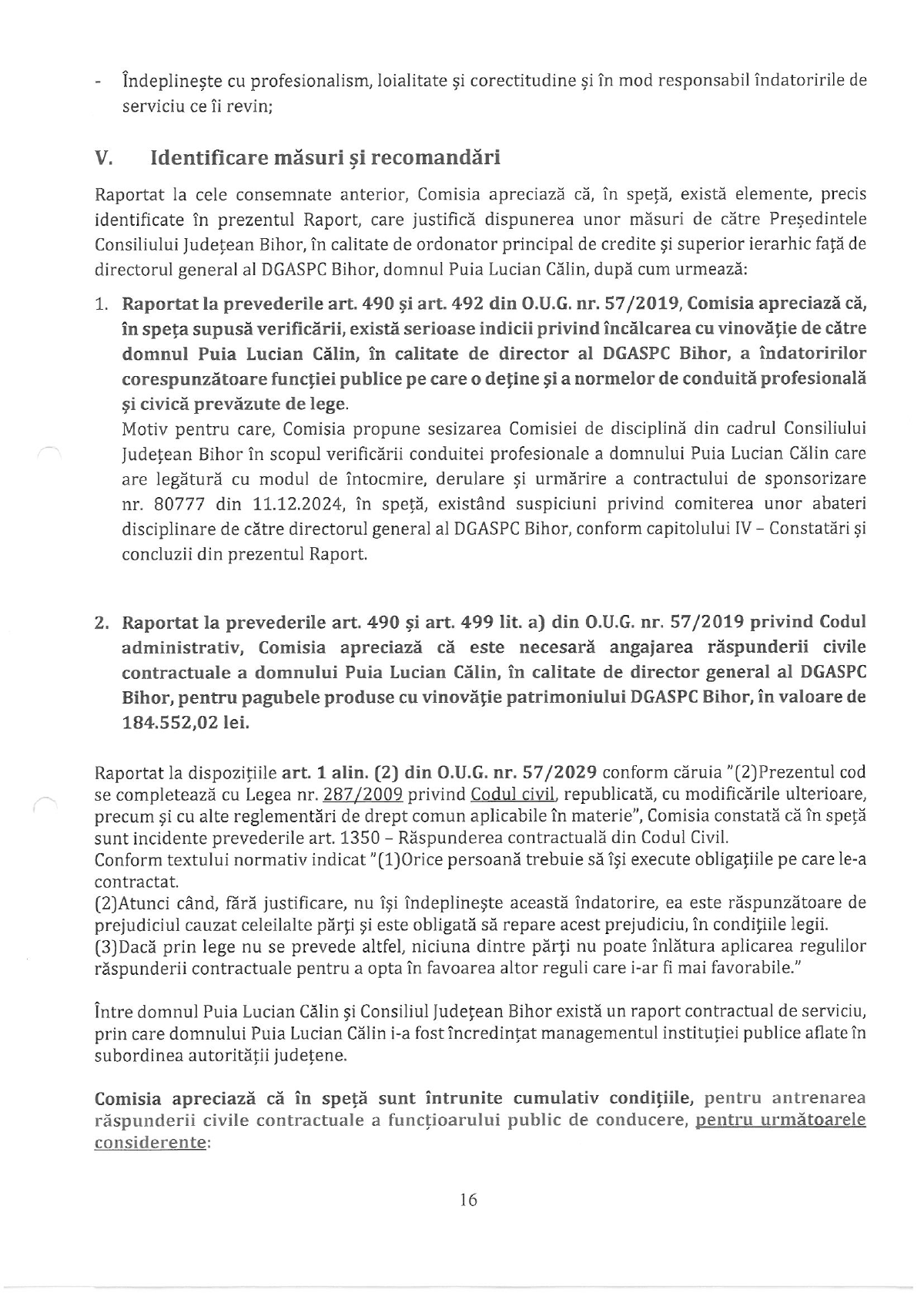 Scamatoriile șefului DGASPC Bihor, Lucian Călin Puia: a transformat bizonul donat în porc și le-a ascuns șefilor doi ani că are dosar penal