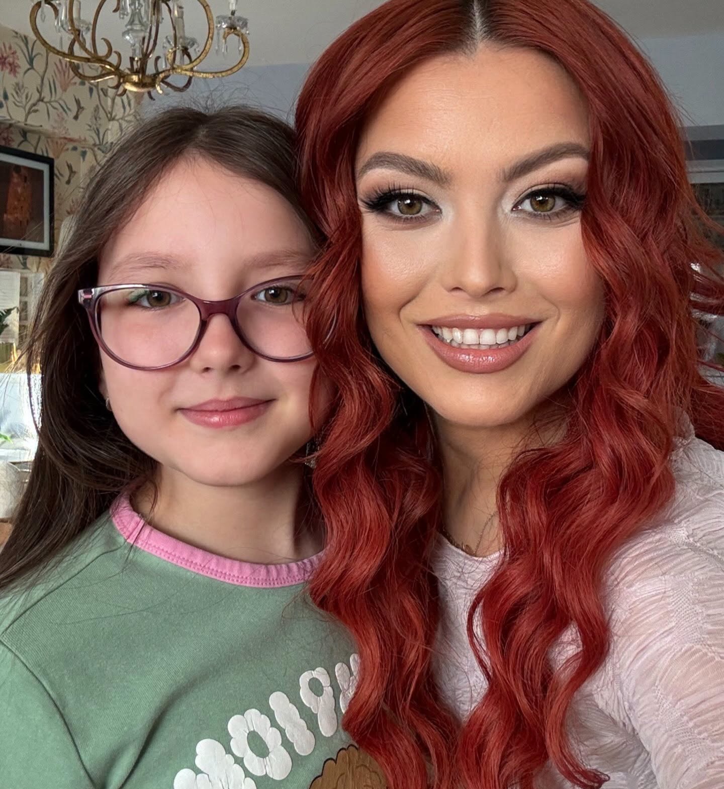 Imagini rare cu fetița Elenei Gheorghe. Amelie Nicole a împlinit 9 ani, iar mama ei i-a transmis un mesaj emoționant