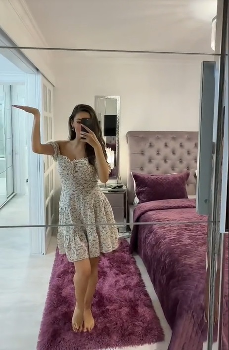 Viviana Sposub s-a mutat singură după despărțirea de George Burcea. Cum arată apartamentul pe care l-a închiriat: „E cu roz”