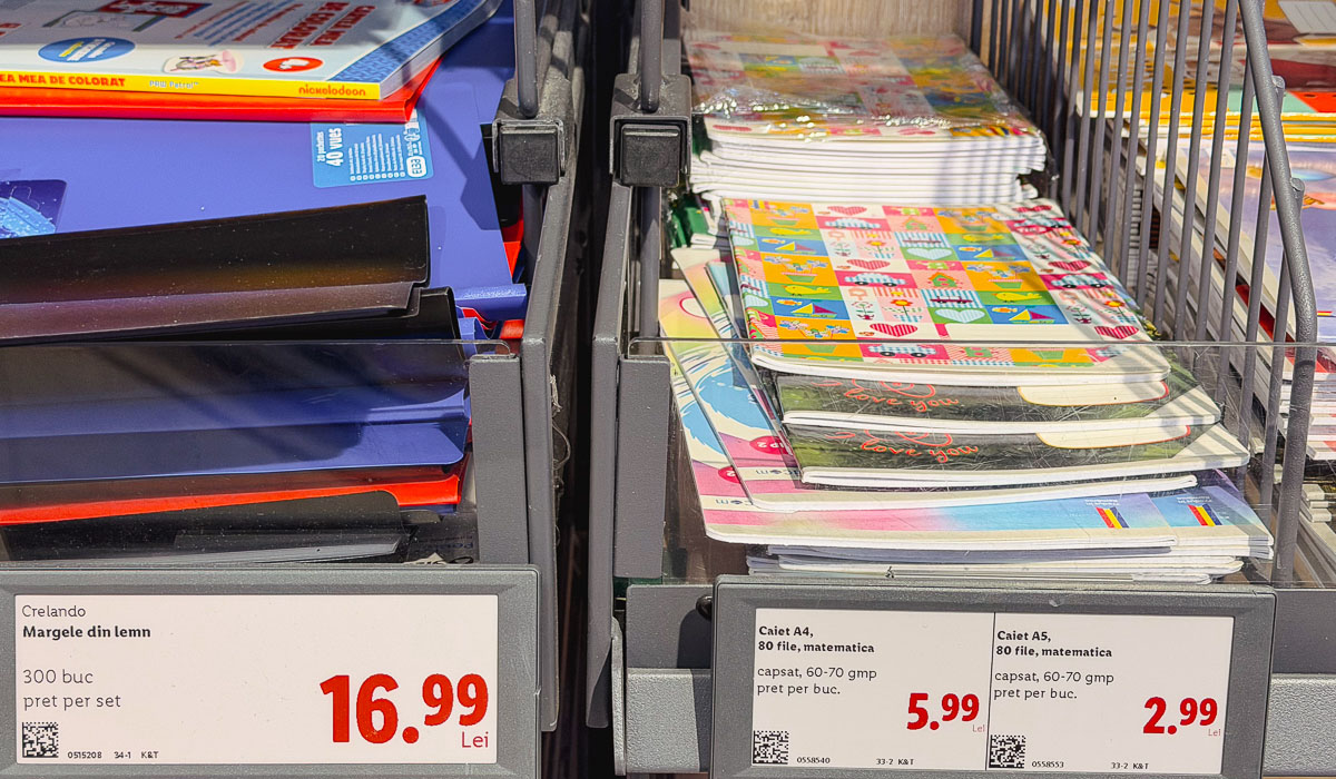 Harta ieftinirilor de Back to School 2026: De unde cumperi caiete, penare și ghiozdane cu bani puțini