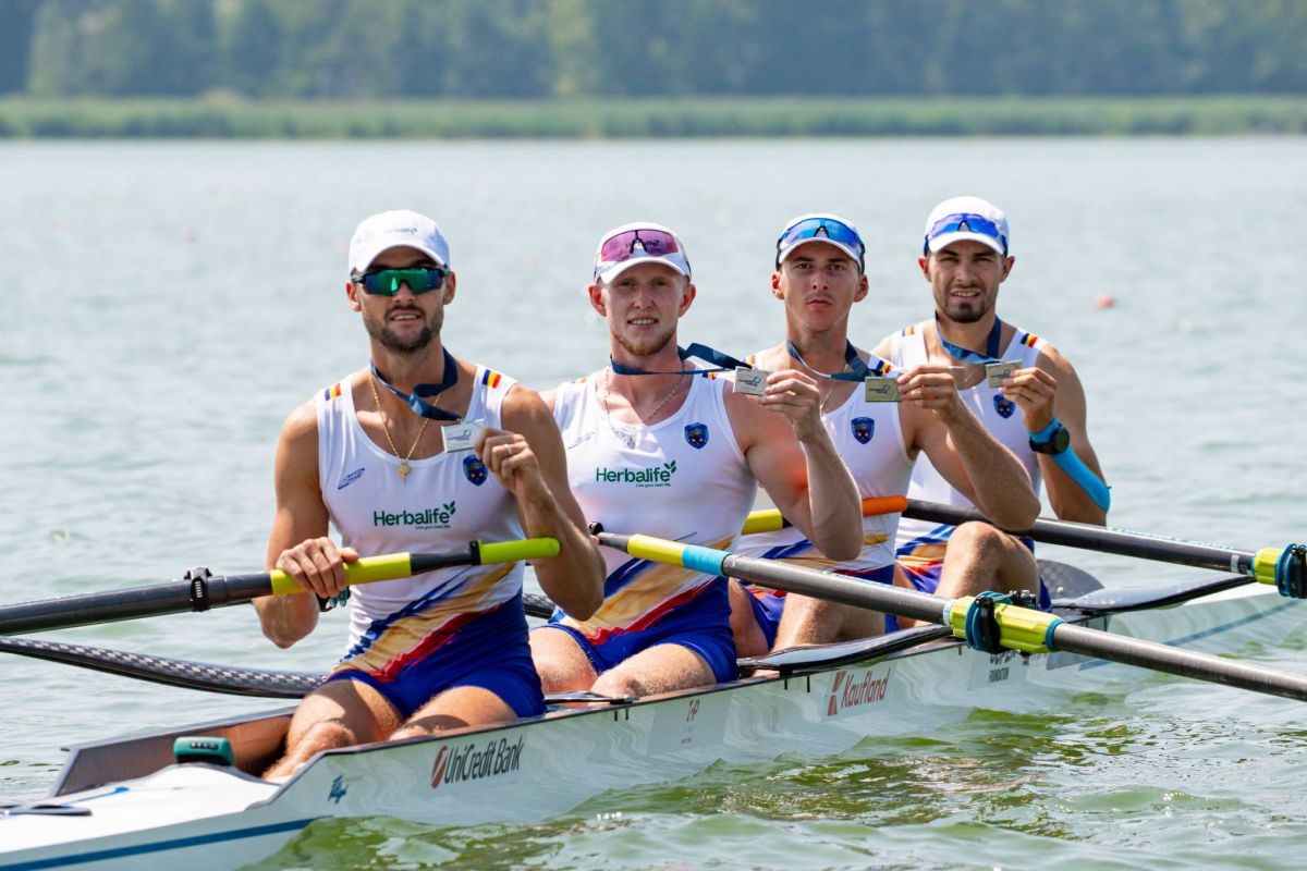 4 medalii pentru România la CE de canotaj de la Varese: două titluri și un nou record european stabilit de Simona Radiș și Adriana Adam