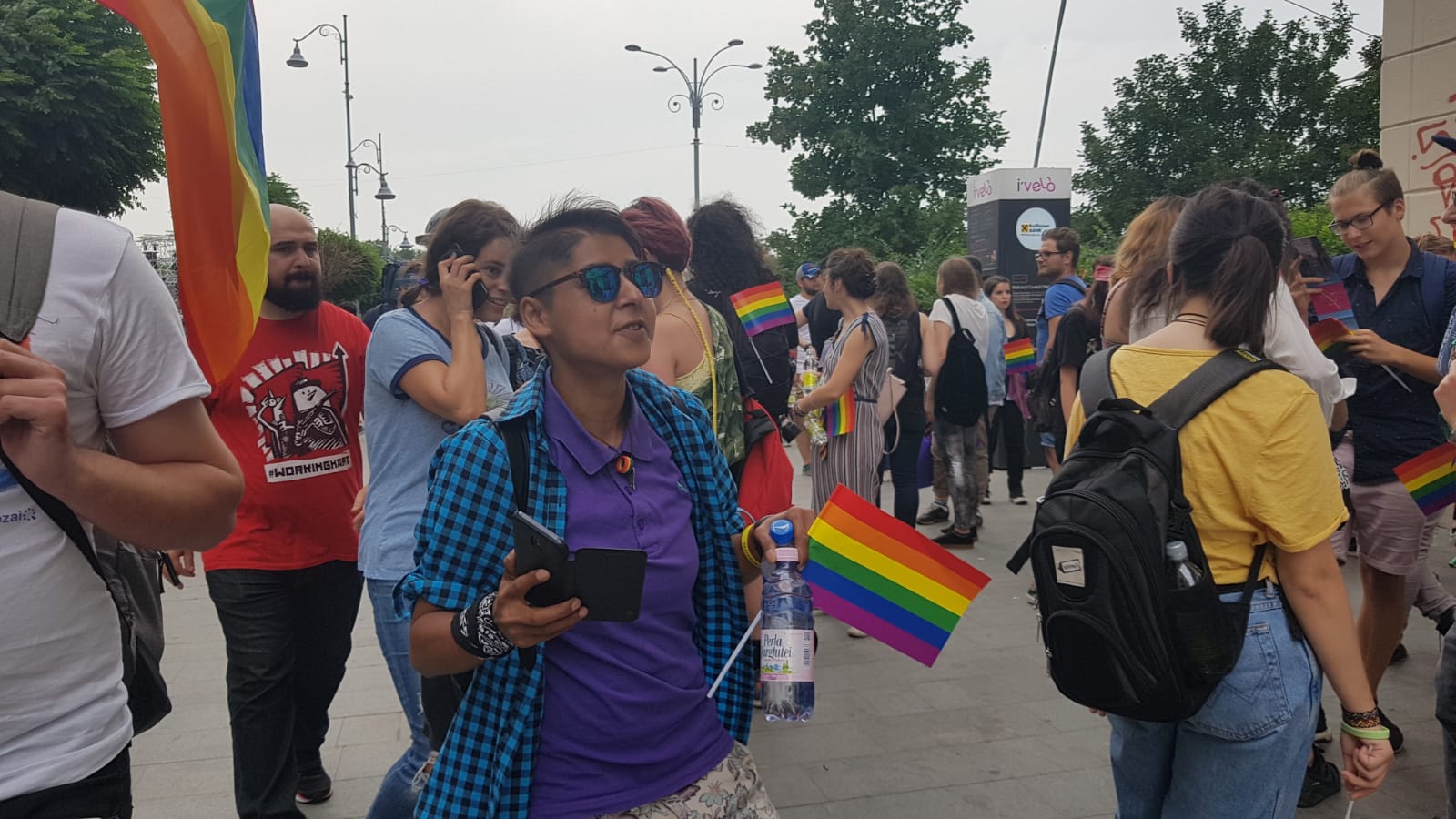 GALERIE FOTO/ Bucharest Pride organizare 2018. Cuplul Coman-Hamilton, vedeta evenimentului