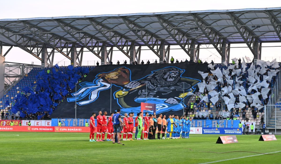 U Craiova a câștigat Cupa României în fața Astra Giurgiu, într-un meci disputat cu spectatori în tribună