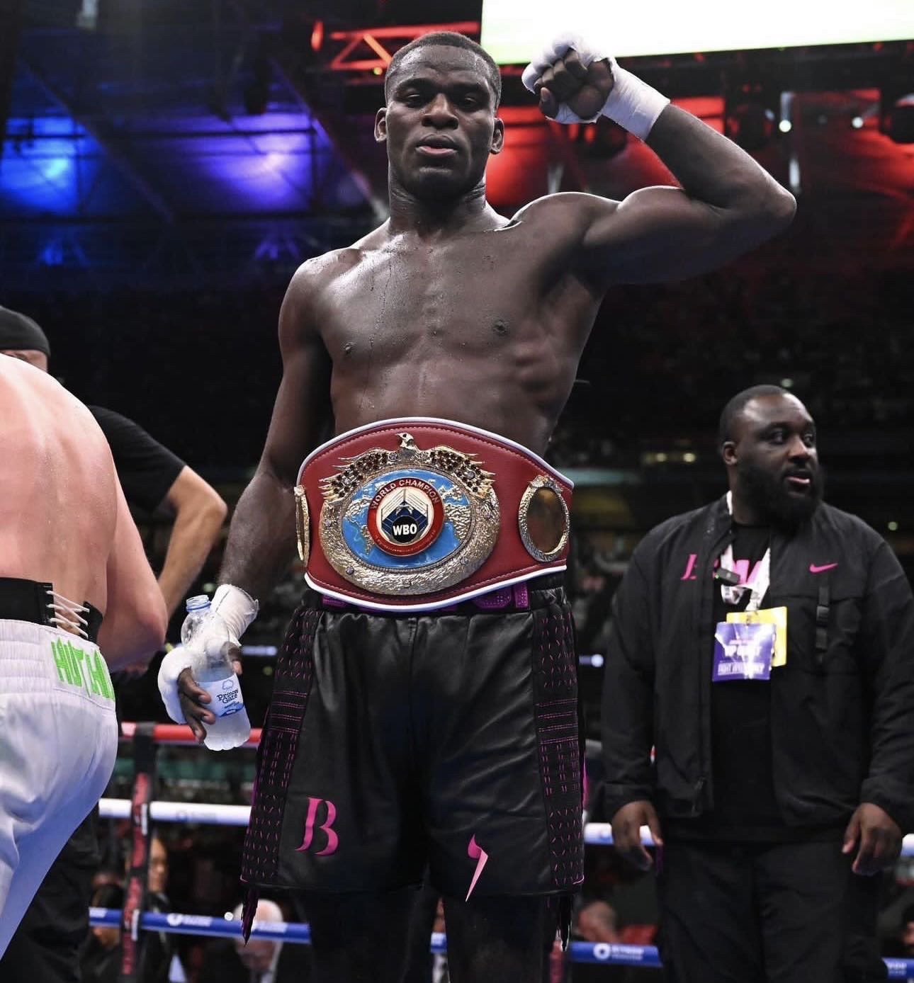 Joshua Buatsi defeats Hutchinson with two knockdowns to claim WBO title