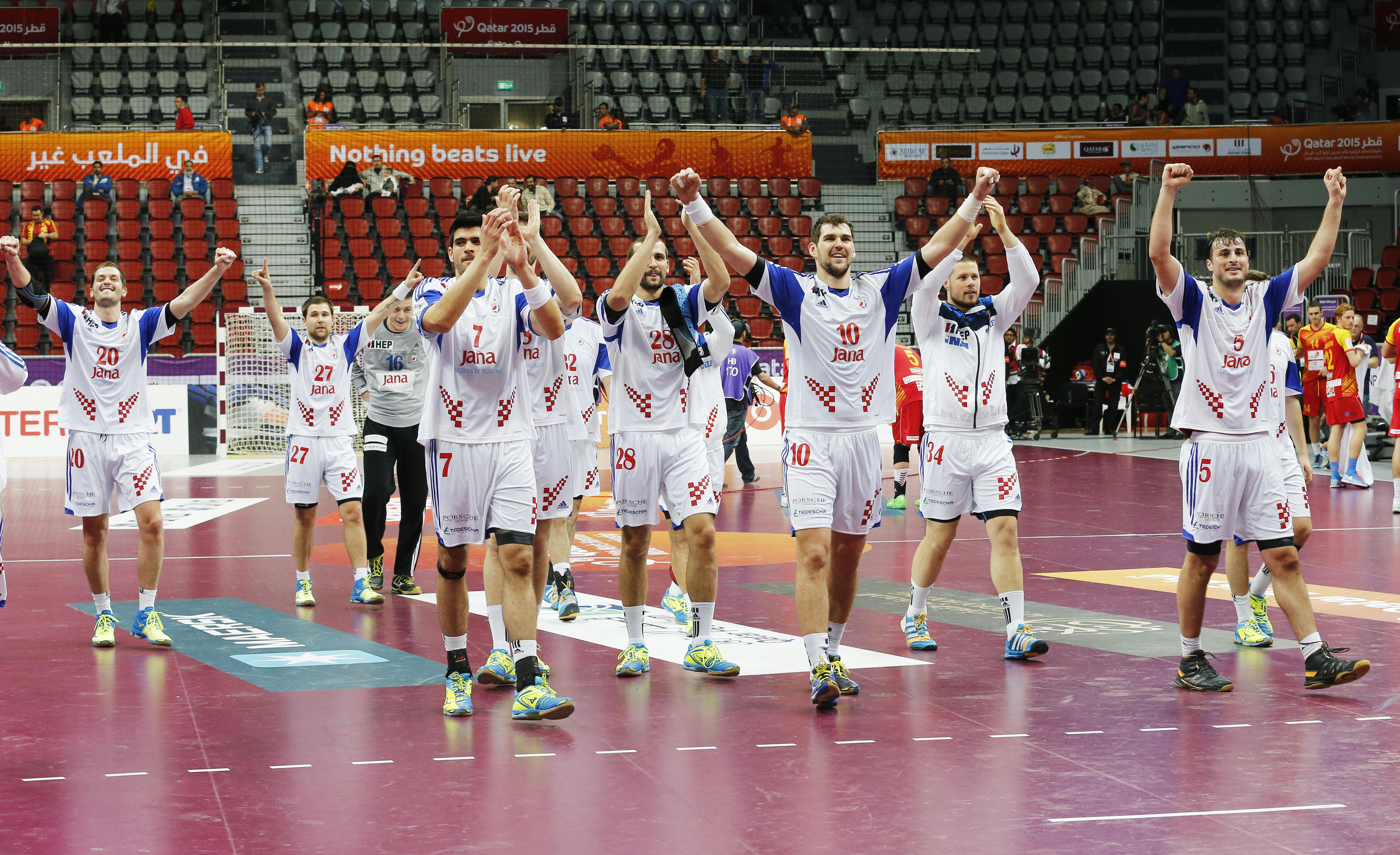 Spania și Croația au câștigat derby-urile grupelor A, respectiv B la CM de handbal