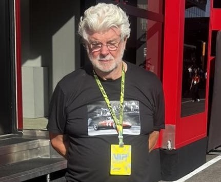 George Lucas a Hungaroringen! - Kinek szurkol a Csillagok háborúja atyja?