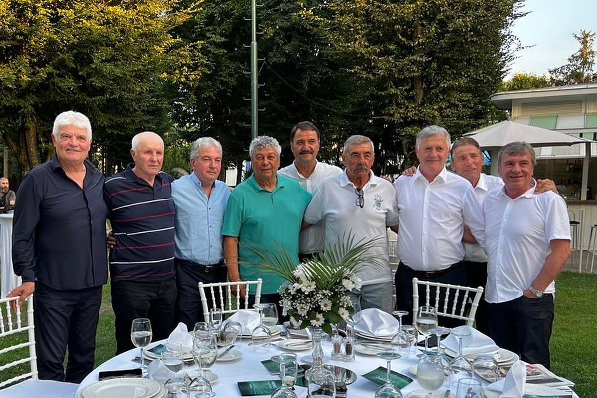 La mulți ani, Mircea Lucescu! - a scris Ioan Andone pe Facebook. Cine a participat la ziua de naștere a selecționerului român