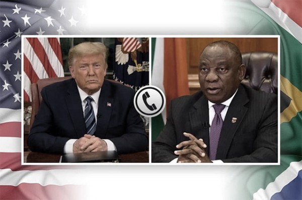 South Africa’s Ramaphosa speaks with Trump on bilateral ties and Ukraine war